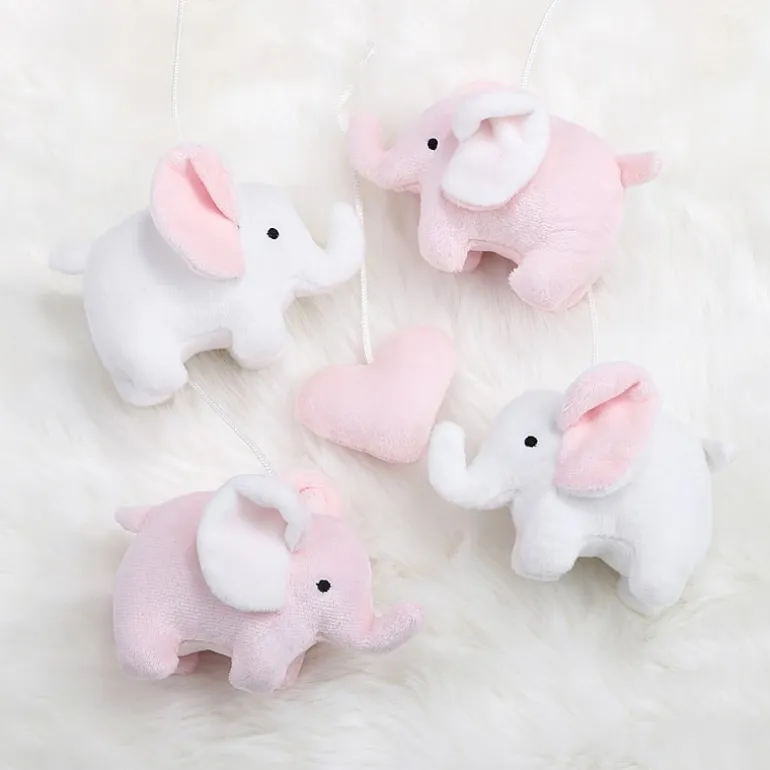 The Peanutshell Elephant Baby Mobile