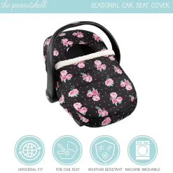 The Peanutshell Floral Rose Car Seat Covers
