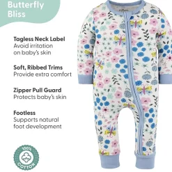 The Peanutshell Girls Scoop Neck Long Sleeve 2-pc. One Piece Pajama