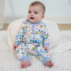 The Peanutshell Girls Scoop Neck Long Sleeve 2-pc. One Piece Pajama