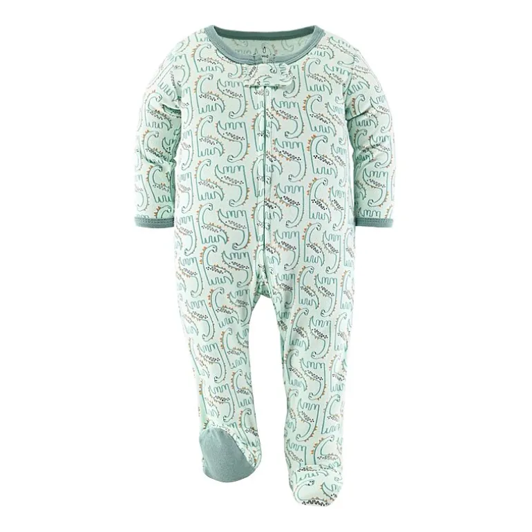 The Peanutshell Green Dino Baby Boys 3-pc. Sleep and Play
