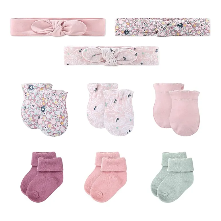 The Peanutshell 0-3m Baby Girls 16-pc. Baby Clothing Set