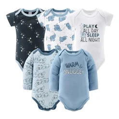 The Peanutshell 0-3m Blue Elephant Baby Unisex 30-pc. Baby Clothing Set