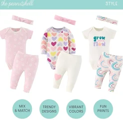 The Peanutshell 0-3m Pretty Sweet Baby Girls 30-pc. Baby Clothing Set