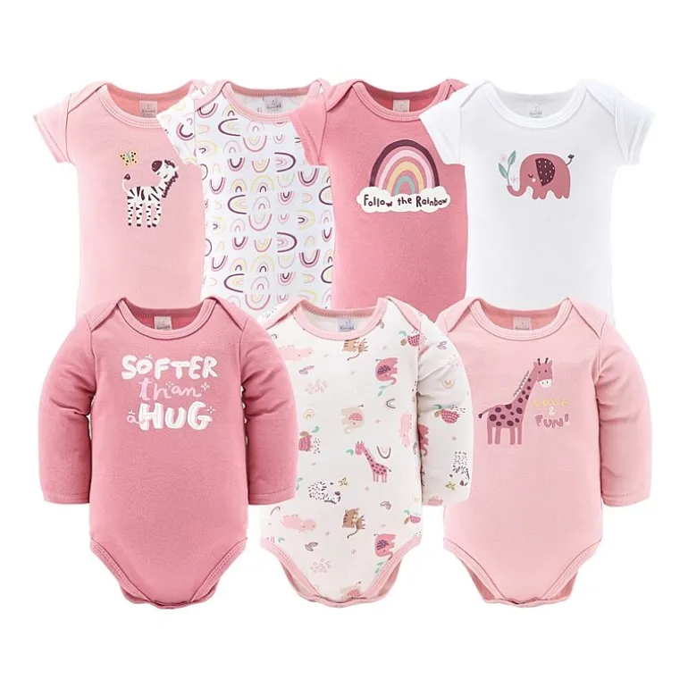 The Peanutshell 0-3m Rainbow Safari Baby Unisex 23-pc. Baby Clothing Set