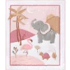 The Peanutshell Organic Safari  Oasis 4-pc. Crib Bedding Set
