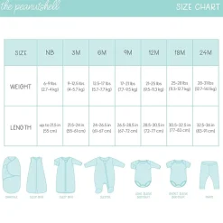 The Peanutshell Rainbow Safari Baby Girls 23-pc. Baby Clothing Set