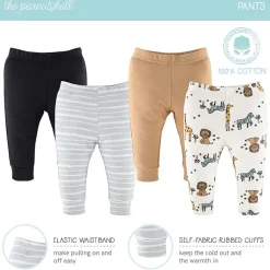 The Peanutshell Safari Baby Unisex 30-pc. Baby Clothing Set