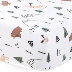 The Peanutshell Woodland Camo 3-pc. Crib Bedding Set