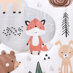 The Peanutshell Woodland Camo 3-pc. Crib Bedding Set