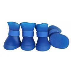 The Pet Life Elastic Protective Multi-Usage All-Terrain Rubberized Dog Shoes