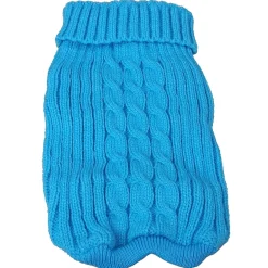 The Pet Life Heavy Cotton Rib-Collared Pet Sweater
