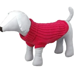 The Pet Life Heavy Cotton Rib-Collared Pet Sweater
