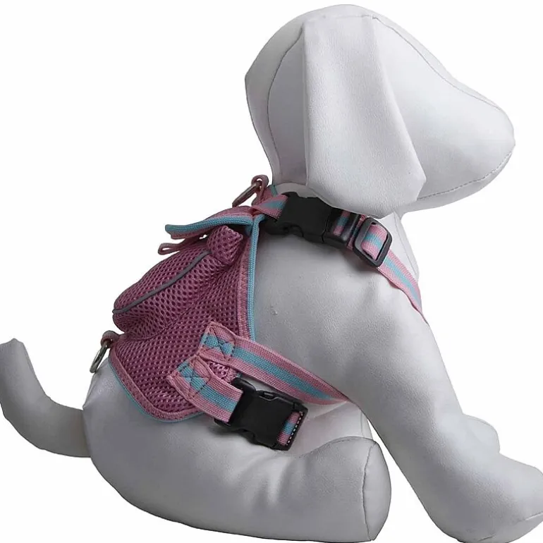 The Pet Life Mesh Pet Harness With Pouch