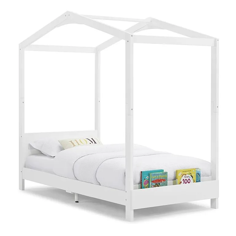The Poppy House Kids Twin Canopy Bed