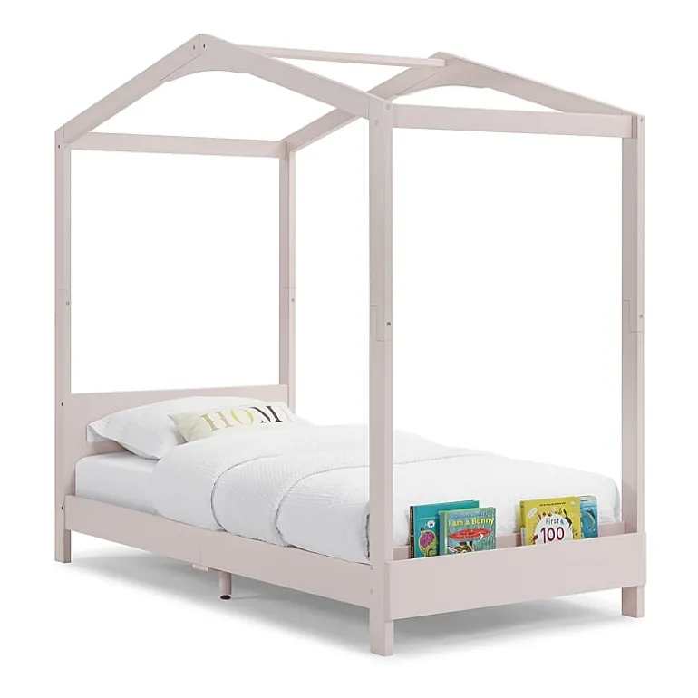 The Poppy House Kids Twin Canopy Bed