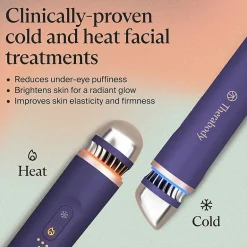 Theraface Depuffing Hot & Cold Therapy Skin Care Wand - Indigo