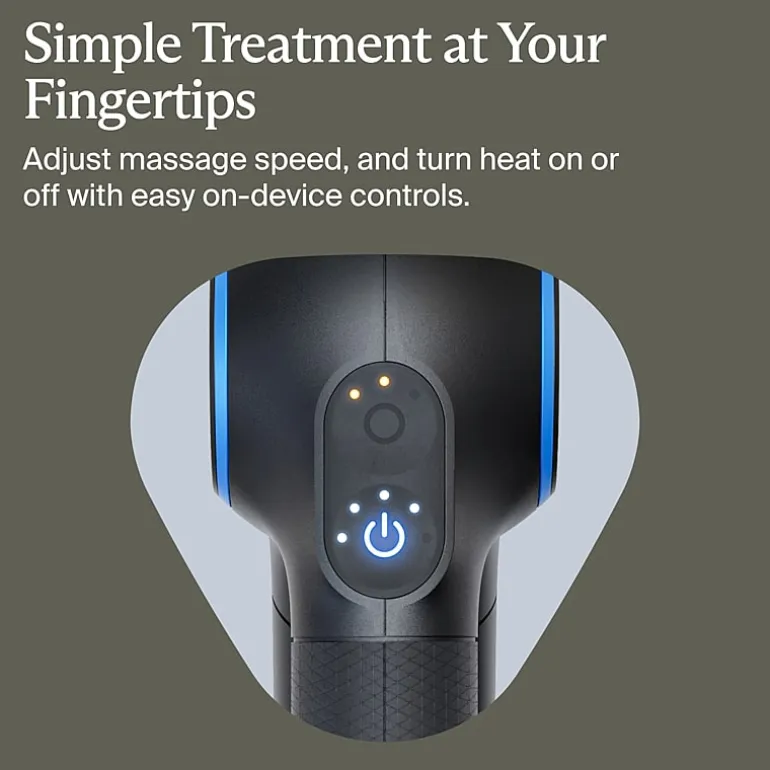 Theragun Prime Plus - Powerful Massage Enhanced With Heat For Faster Warm-Up and Recovery - Black