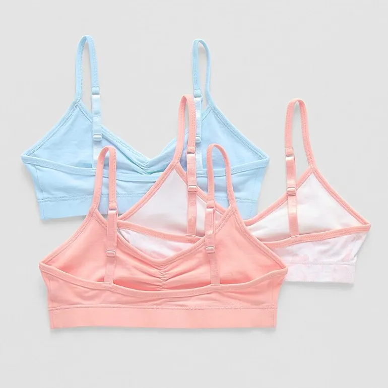 Thereabouts Big Kid Girls Medium Support 3-pc. Bralette 340033