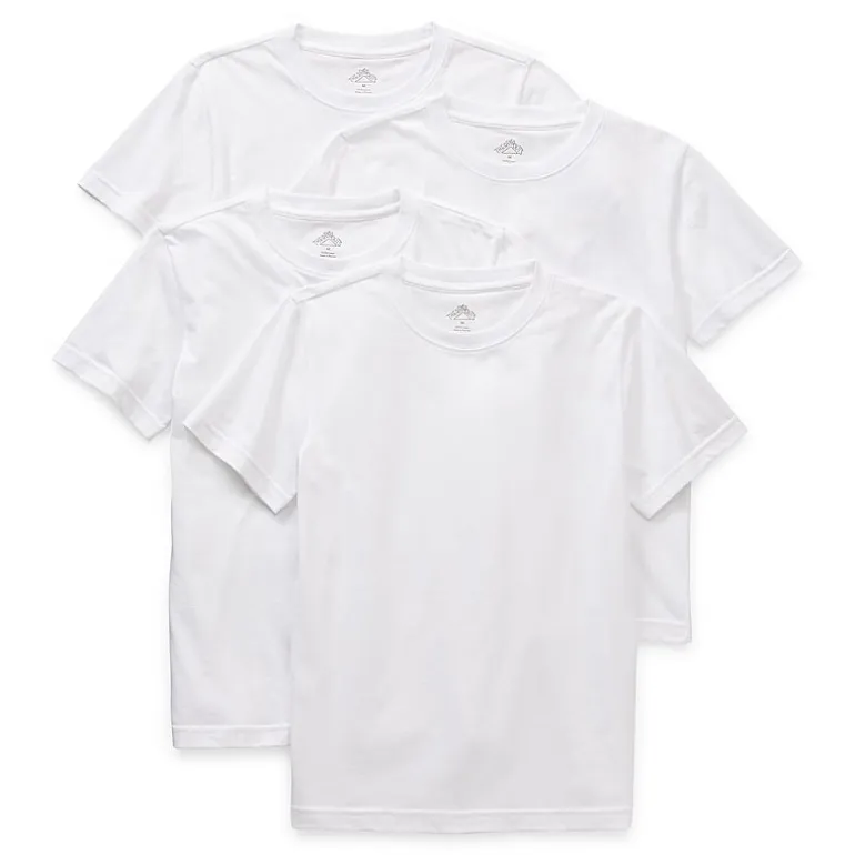 Thereabouts Boys 4 Pack Short Sleeve Crew Neck T-Shirt