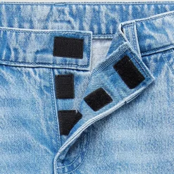 Thereabouts Cargo Little & Big Kid Boys Adaptive Easy-on + Easy-off Denim Short