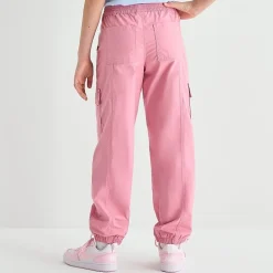 Thereabouts Girls Mid Rise Cuffed Cargo Pant