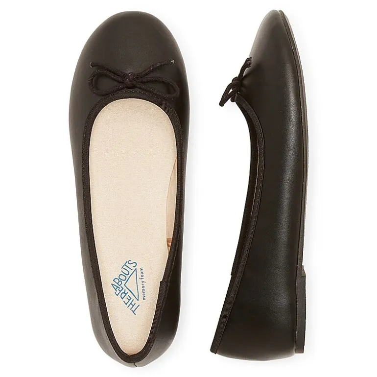 Thereabouts Lexi Little & Big Kid Girls Round Closed Toe Ballet Flats