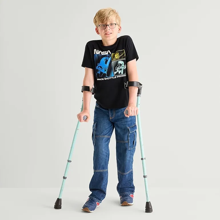 Thereabouts Little & Big Kid Boys Adaptive Pull-On Cargo Loose Fit Jean