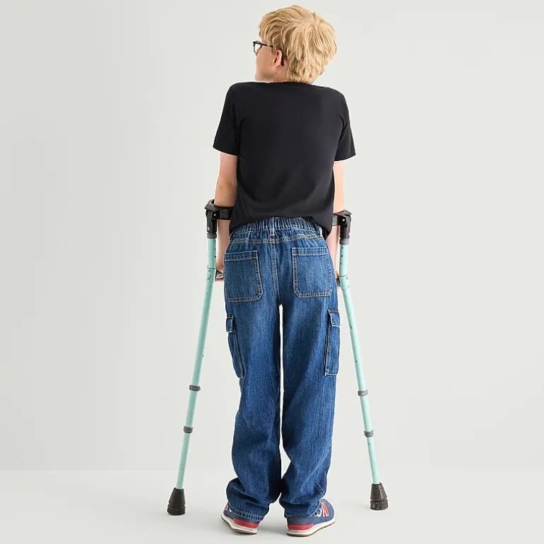Thereabouts Little & Big Kid Boys Adaptive Pull-On Cargo Loose Fit Jean