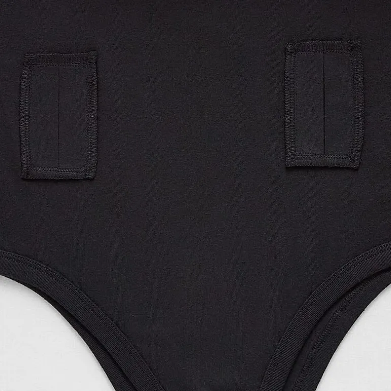 Thereabouts Little & Big Kid Boys Bodysuit Closure Easy-on + Easy-off Adaptive Crew Neck Short Sleeve Bodysuit