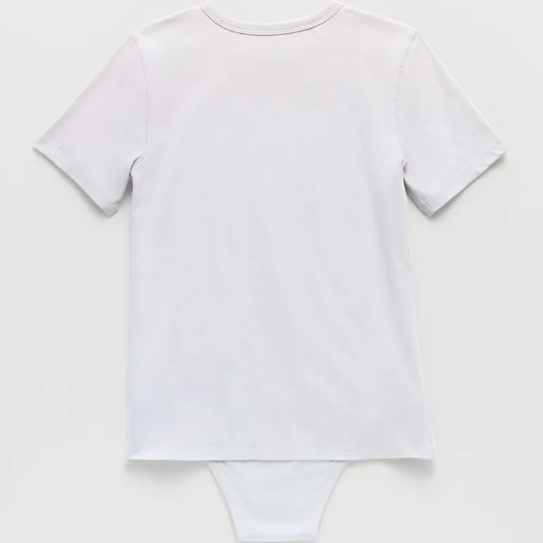 Thereabouts Little & Big Kid Boys Bodysuit Closure Easy-on + Easy-off Adaptive Crew Neck Short Sleeve Bodysuit