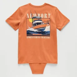Thereabouts Little & Big Kid Boys Bodysuit Closure Easy-on + Easy-off Adaptive Crew Neck Short Sleeve Bodysuit
