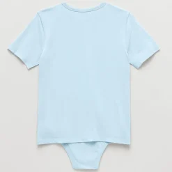 Thereabouts Little & Big Kid Boys Bodysuit Closure Easy-on + Easy-off Adaptive Crew Neck Short Sleeve Bodysuit