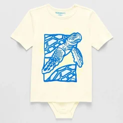 Thereabouts Little & Big Kid Boys Bodysuit Closure Easy-on + Easy-off Adaptive Crew Neck Short Sleeve Bodysuit