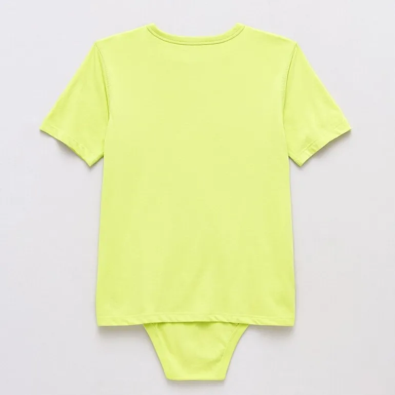 Thereabouts Little & Big Kid Boys Bodysuit Closure Easy-on + Easy-off Adaptive Crew Neck Short Sleeve Bodysuit