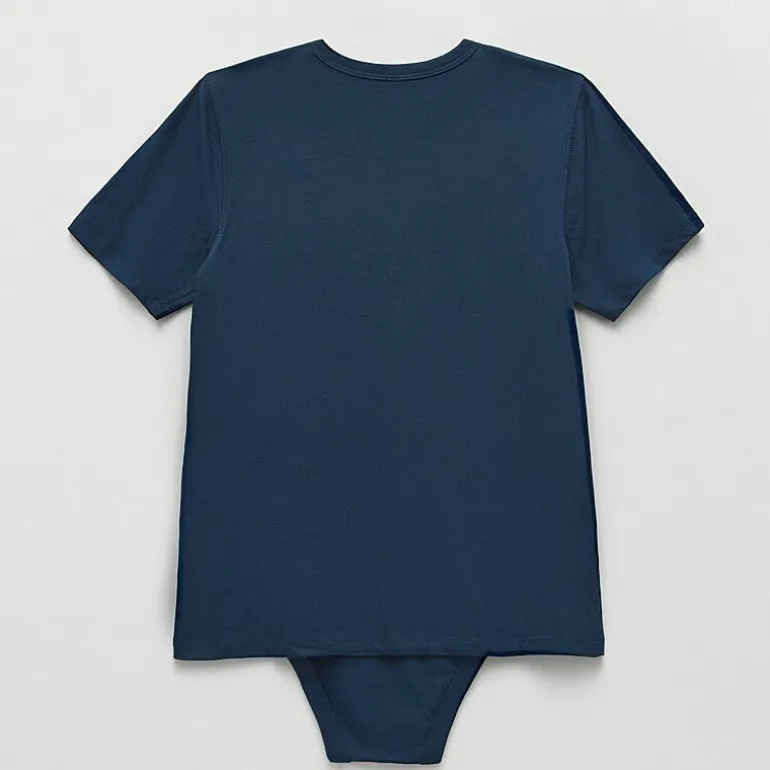 Thereabouts Little & Big Kid Boys Easy-on + Easy-off Adaptive Crew Neck Short Sleeve Bodysuit
