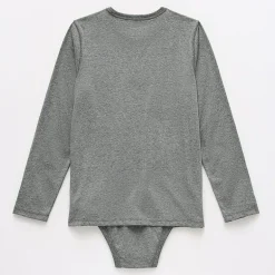 Thereabouts Little & Big Kid Boys Bodysuit Closure Easy-on + Easy-off Adaptive Crew Neck Long Sleeve Bodysuit