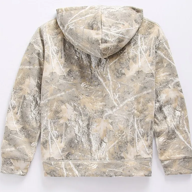 Thereabouts Little & Big Kid Boys Easy-on + Easy-off Hidden Access Opening Long Sleeve Adaptive Fleece Hoodie