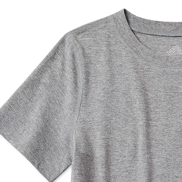Thereabouts Little & Big Kid Boys Sensory Friendly Crew Neck Short Sleeve Adaptive T-Shirt