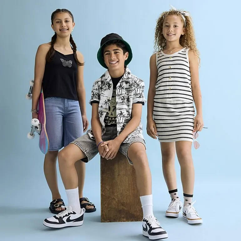 Thereabouts Little & Big Kid Boys Adjustable Waist Denim Short
