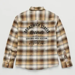 Thereabouts Little & Big Kid Boys Long Sleeve Cuffed Regular Fit Button-Down Shirt