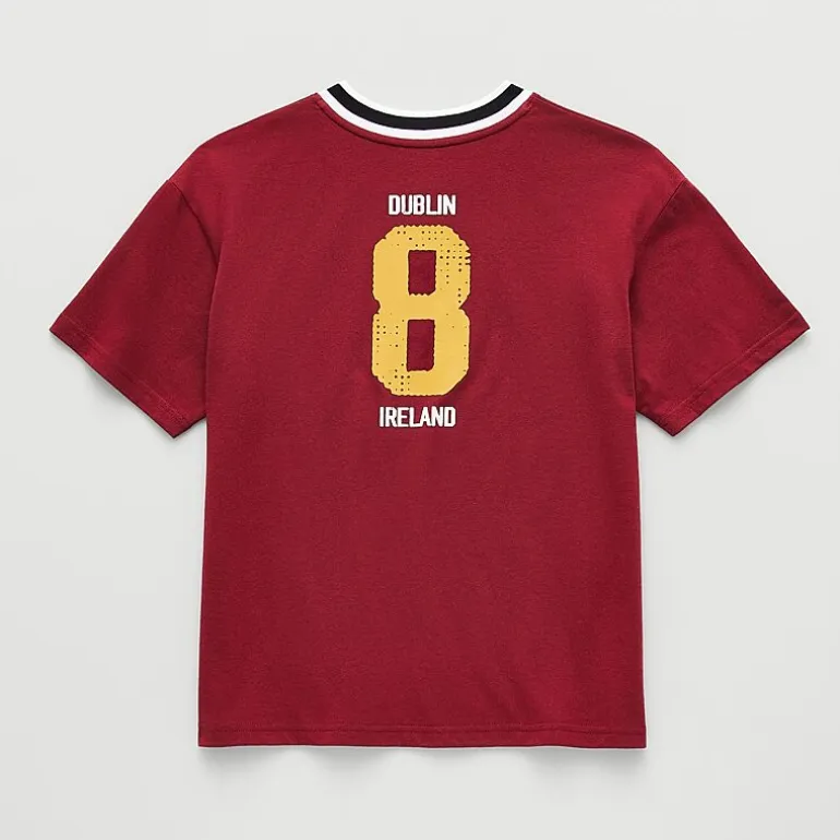 Thereabouts Little & Big Kid Boys V Neck Short Sleeve Oversized Graphic T-Shirt
