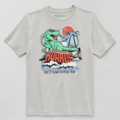 Thereabouts Little & Big Kid Boys Crew Neck Short Sleeve Regular Fit Graphic T-Shirt
