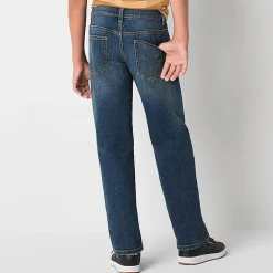 Thereabouts Little & Big Kid Boys Adjustable Waist Stretch Fabric Relaxed Fit Jean