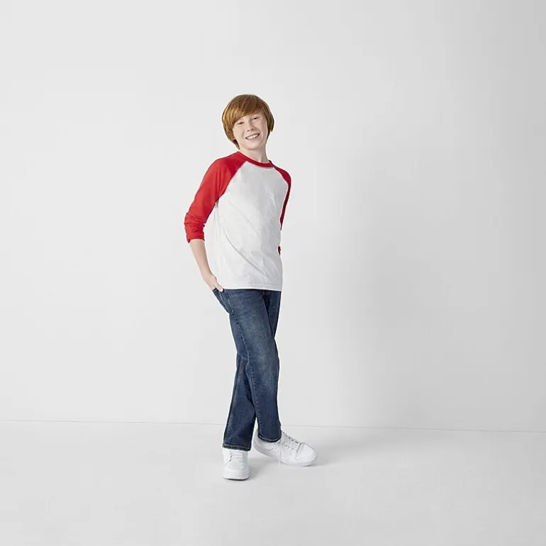 Thereabouts Little & Big Kid Boys Adjustable Waist Stretch Fabric Relaxed Fit Jean