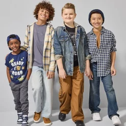 Thereabouts Little & Big Kid Boys Adjustable Waist Stretch Fabric Relaxed Fit Jean