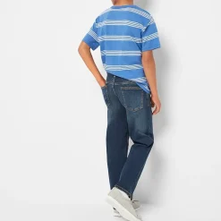 Thereabouts Little & Big Kid Boys Adjustable Waist Stretch Fabric Relaxed Fit Jean