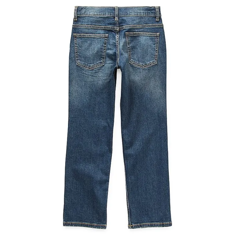 Thereabouts Little & Big Kid Boys Adjustable Waist Stretch Fabric Relaxed Fit Jean