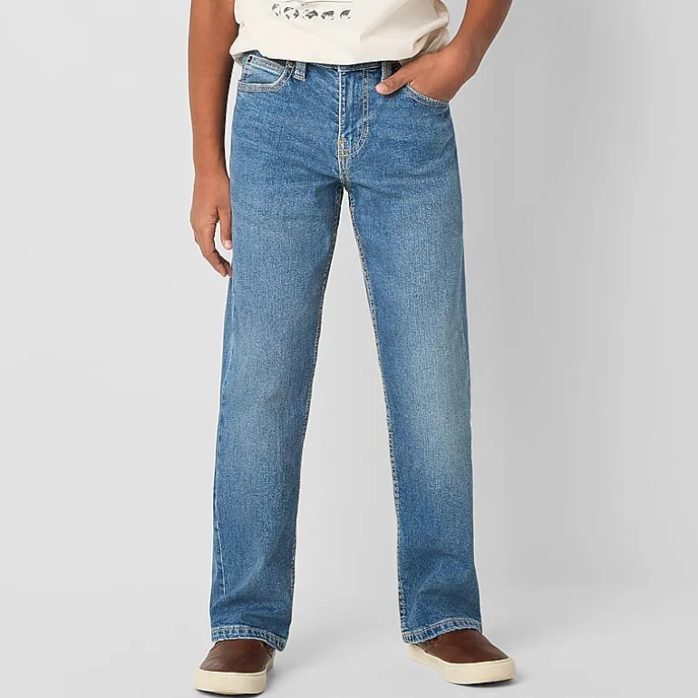 Thereabouts Little & Big Kid Boys Adjustable Waist Stretch Fabric Relaxed Fit Jean