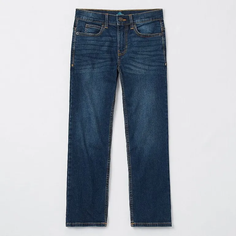 Thereabouts Little & Big Kid Boys Adjustable Waist Stretch Fabric Slim Straight Leg Jean